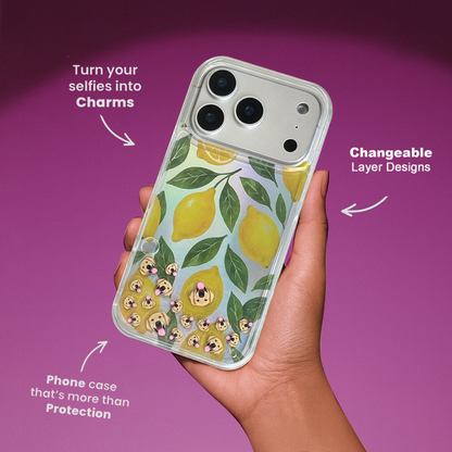 Shaker Case™ 💧 with Lemon Squeeze Case Design