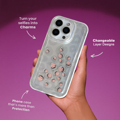 Shaker Case™ with Lunar Leopard Case Design